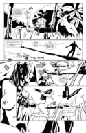 nude manga comic monochrome shrunken_woman