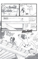 nude manga comic monochrome shrunken_men shrunken_woman