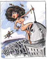 drawing giantess anime tall amazon king_kong