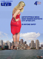 giantess city blonde destruction high_heels dress