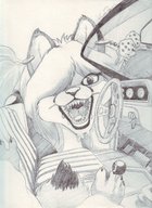 female giantess crush vore furry vehicles fox_girl point_of_view looking_at_viewer