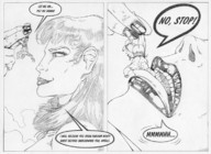 giantess vore manga comic tongue lips shrunken_men