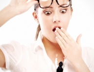 gentle collage glasses brunette hand shrunken_man
