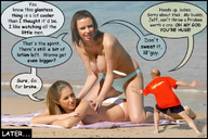 growth collage swimsuit brunette topless sequence story amazon
