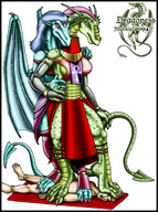 drawing color anime shrunken_men foot_crush amazon dragonesslife trample giantesses standing dragonesses