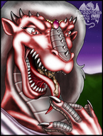 drawing giantess vore dragoness mega color anime scared shrunken_men hand dragonesslife inside_mouth