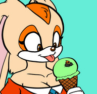 drawing vore furry color ice_cream cream sonic_the_hedgehog shrunken_woman sheela