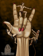 drawing giantess mega color anime shrunken_men hand dragonesslife body_exploration soldiers the_deaf_giantess