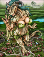 drawing giantess feet dragoness color destruction claws anime paws dragonesslife
