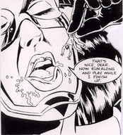giantess vore manga tongue saliva lips shrunken_men
