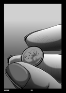 drawing micro monochrome shrunken_people coin