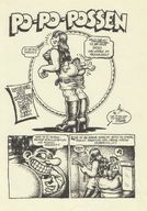 drawing comic monochrome butt shrunken_men toilet oldie vintage po-po-possen