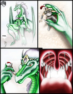 vore dragoness knight dragonesslife point_of_view