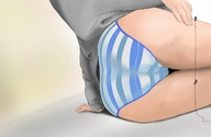 giantess micro butt climbing stripes