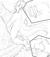 drawing dragon monochrome cum destruction giant penis tunnel sheela