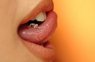 collage nude vore tongue saliva lips shrunken_man licking_lips johnnygogo