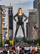 giantess collage city helicopter people birds emma_watson
