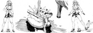drawing monochrome high_heels pee legs torture running shrunken_man entrapment