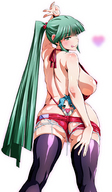 drawing color butt anime shrunken_men butt_smother super_deformed