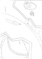 drawing giantess micro monochrome sweat unaware on_breasts