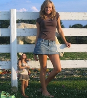 gentle skirt jeans legs amazon shrunken_woman nature