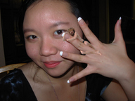 collage asian shrunken_men hand face french_manicure