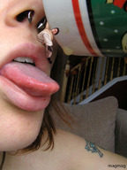 giantess vore tongue shrunken_men