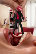 giantess vore shrunken_men office swallowed