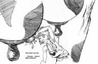 breasts drawing nude monochrome anime series milking