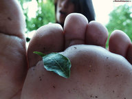 crush feet soles brunette giantess_katelyn dirty_soles nature point_of_view