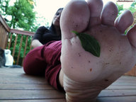 crush feet soles brunette giantess_katelyn dirty_soles nature point_of_view