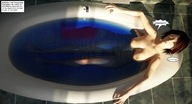 breasts giantess nude bath story shrunken_men bathroom jessi_and_vicky tiny_mk digital_render
