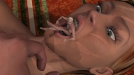nude vore shrunken_men lesbians shrunken_woman series oral_sex facesitting digital_render