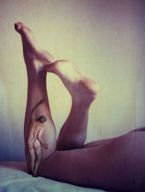 giantess collage nude feet butt barefoot shrunken_men legs photograph