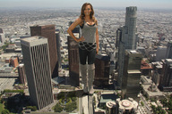 collage city mega long_hair brunette pose asian boots unknown_artist helicopter_point_of_view