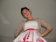 gentle black_hair clothed dress looking_down point_of_view
