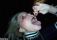 collage vore shrunken_woman tecks dangle finger_held