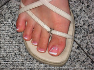 micro feet sandals unaware nail_polish