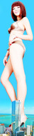 giantess crush feet mega destruction high_heels asian red_hair skyscraper
