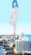 giantess crush feet city mega destruction beach asian airplane