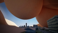 breasts giantess giga destruction breast_crush underboob cassie imminent_crush tiny_mk digital_render