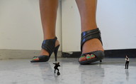 collage feet high_heels shrunken_men crlvr green_toe_nails