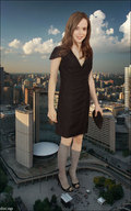 collage city high_heels brunette celebrity people clouds sky handbag docop ellen_page cel