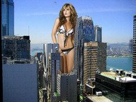 gentle giantess collage city helicopter brunette wonderslug skyscraper melissa_giraldo