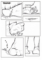 giantess size_difference playful socks luna sock_insertion socks_sniffing