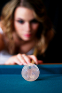 blonde shrunken_men funny game entrapment pool_table