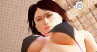 giantess story red_hair looking_down jessi_and_vicky point_of_view tiny_mk digital_render
