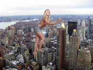 giantess collage feet city blonde destruction hand jenni_czech