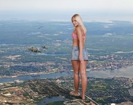 giantess crush feet mega blonde destruction helicopter artdent jenni_czech