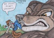 furry macro cerberus funny